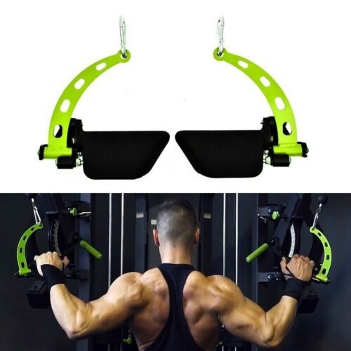 Gym Fitness Lat Pulldown Rowing Bar Pulley Cable Machine T Bar V Bar Attachments